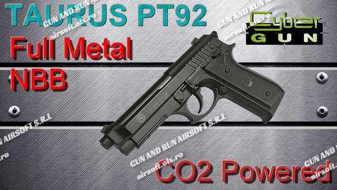 Pistol Airsoft CO2 - Varianta Puternica - Cu Recul Blowback 6mm Taurus