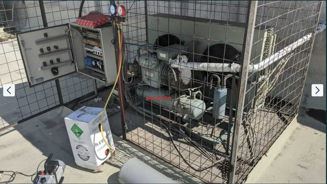 REPARATII FRIGIDERE congelator  camera frigorifica masa rece vitrina