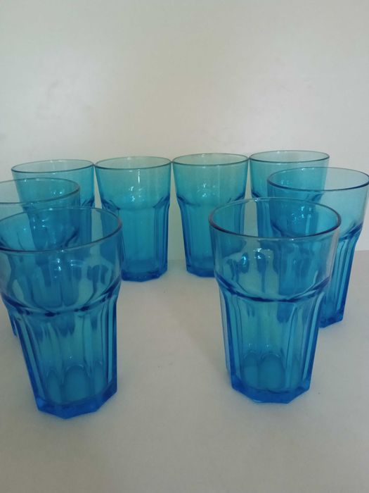 Чаши стъклени 8 бр. 375 мл