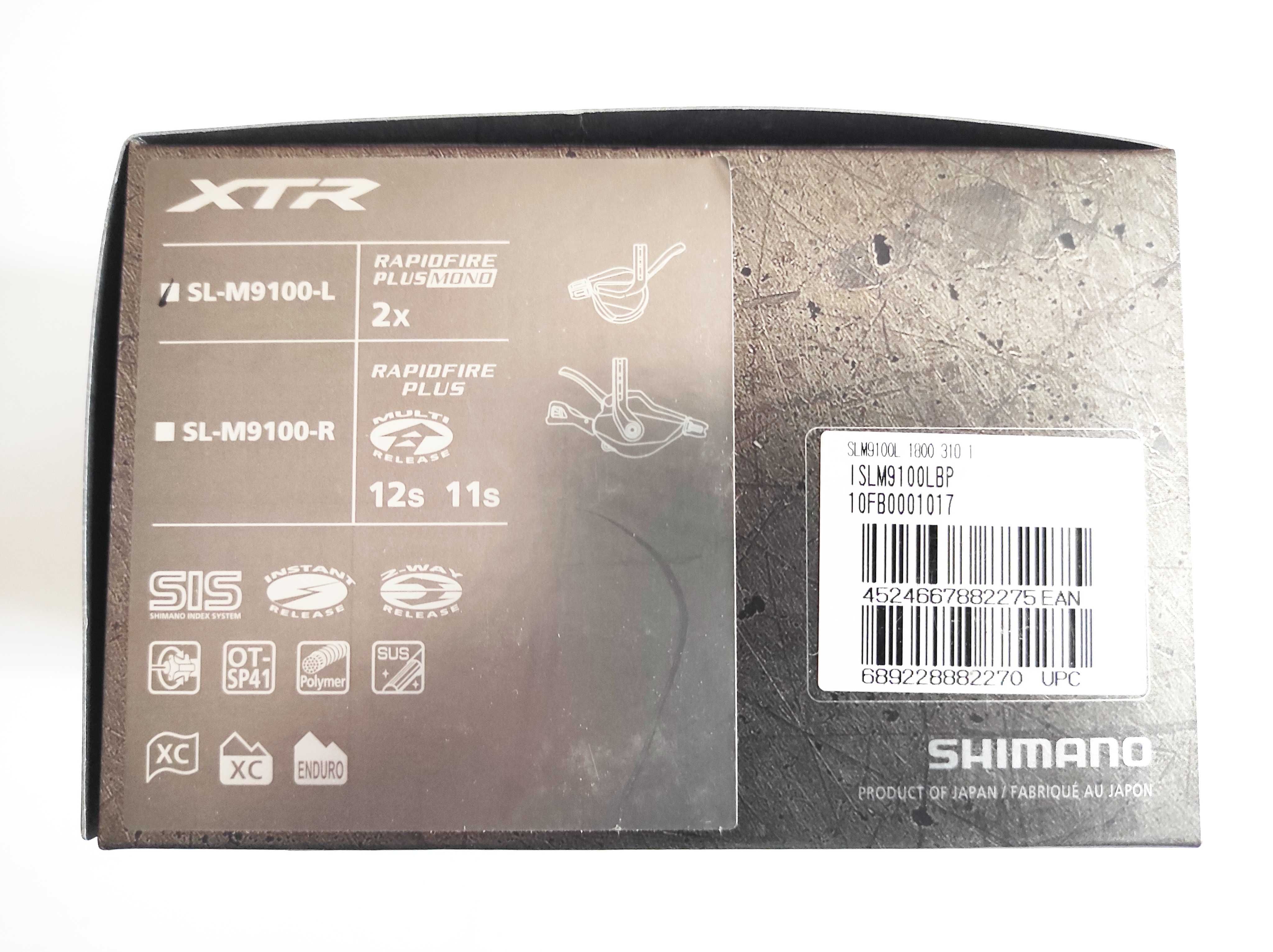 Maneta schimbator Shimano XTR SL-M9100-L 2v, noua