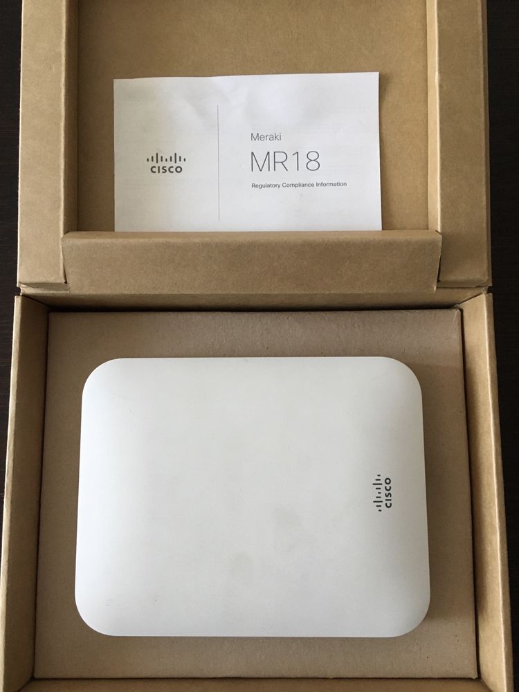 Cisco Meraki MR18 Access Point PoE