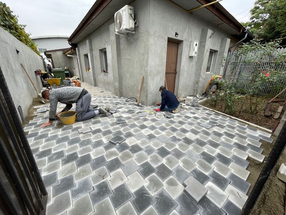 Pavaje pavele vibrocomprimate din beton model - 20x10 - 20x20 - 40x40