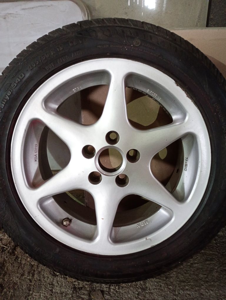 VW GOLF 3 GTI джанти със летни гуми 205/50/15 7J ET35 5x100 цо 56
