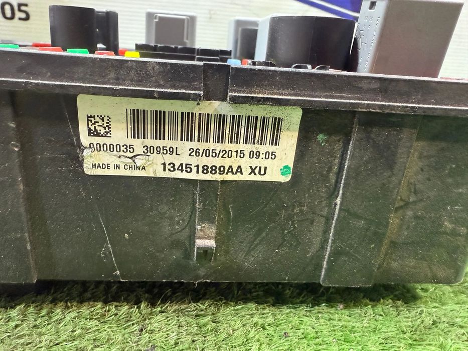 PANOU SIGURANȚE / RELEE OPEL CORSA E 2015 1.4 TURBO BENZINA Hatchback COD OEM 13451889AA 9000035 30959L 2012-2019