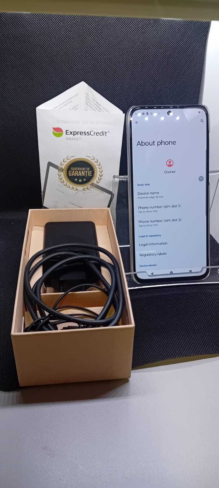 Motorola Edge 30 Neo FULL BOX  B32373 2ani Garantie! (ag15)