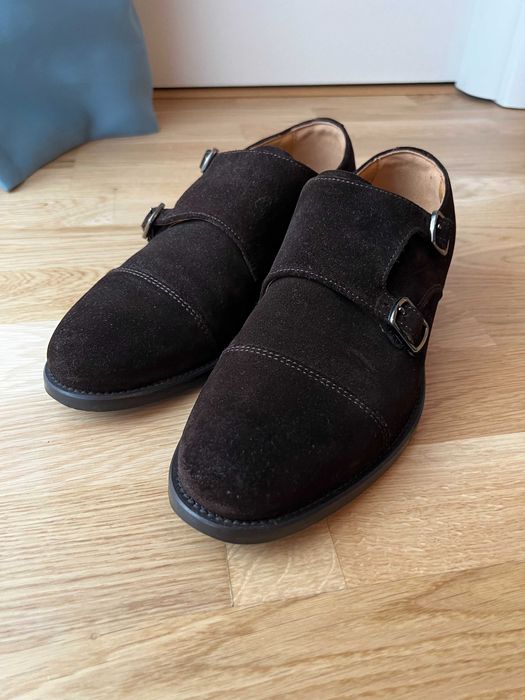 Pantofi maro Massimo Dutti marimea 40 piele naturala