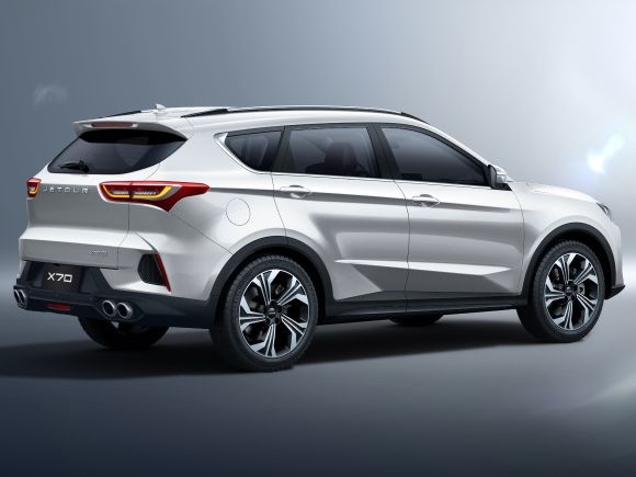 Jetour X70 Restyling Oq Qora