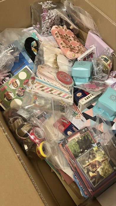 Mystery Box Scrapbooking - DIY 100+ goodies