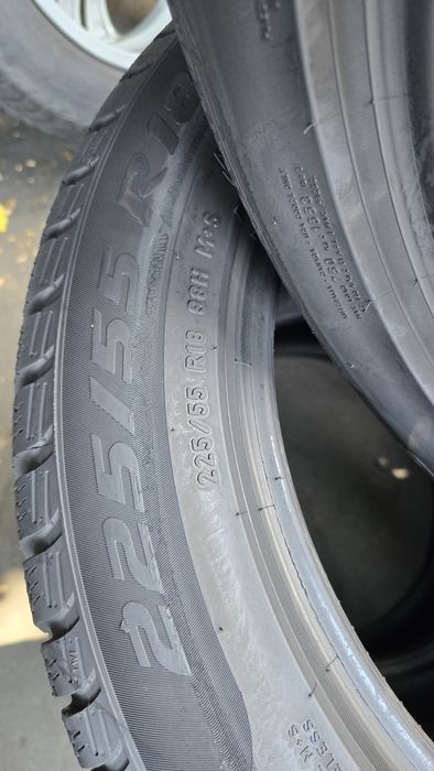 4 anvelope iarnă Pirelli 225/55/18 dot 2023