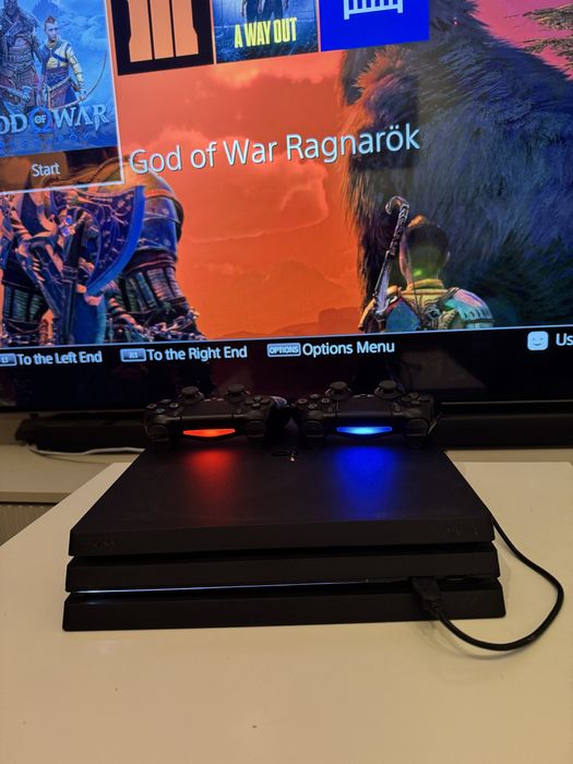 PS4 Pro 1TB – пълен комплект, с разширени възможности