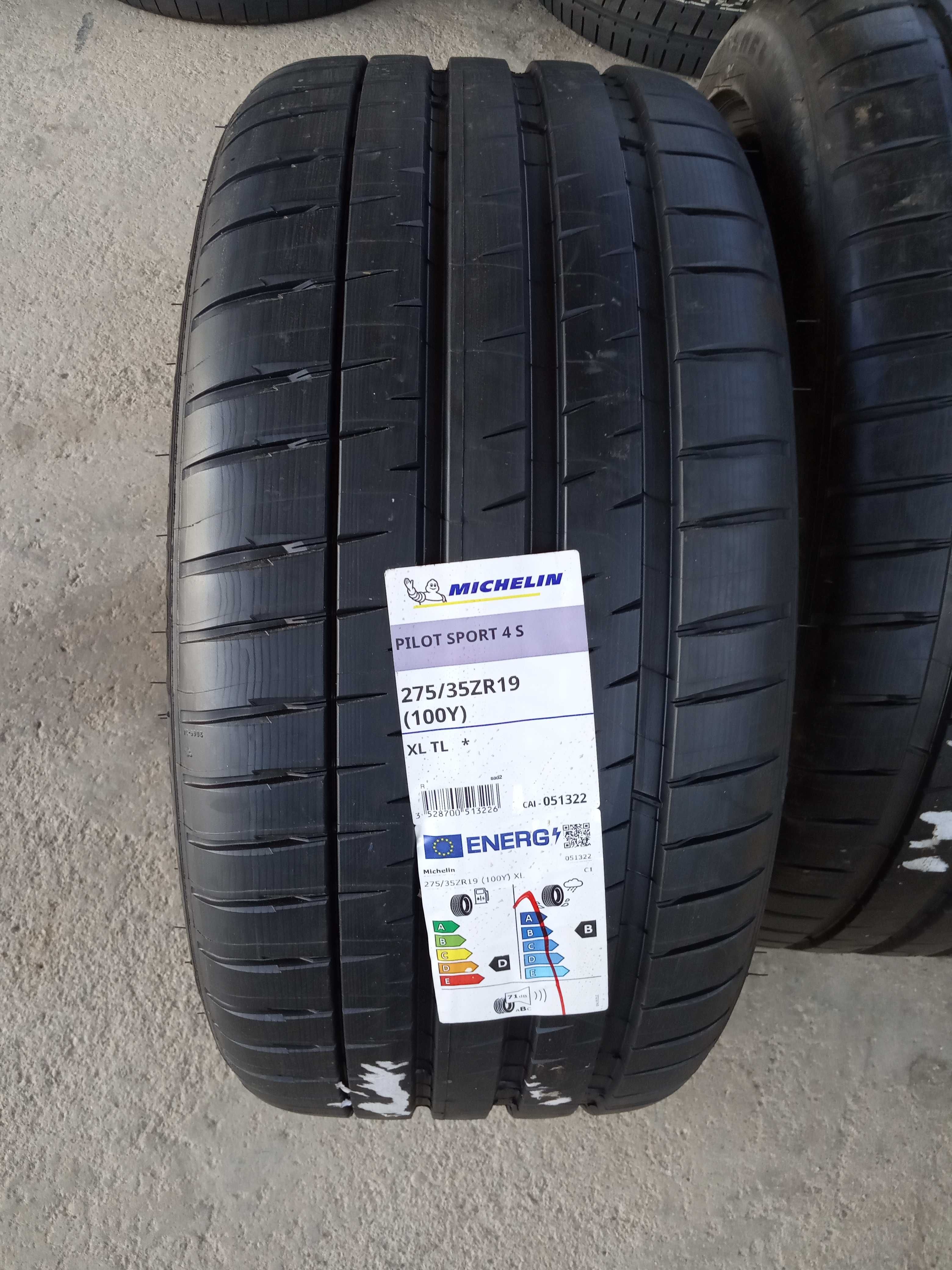 2 Нови летни гуми 275/35ZR19 Michelin Pilot Sport 4 S * XL 100Y France