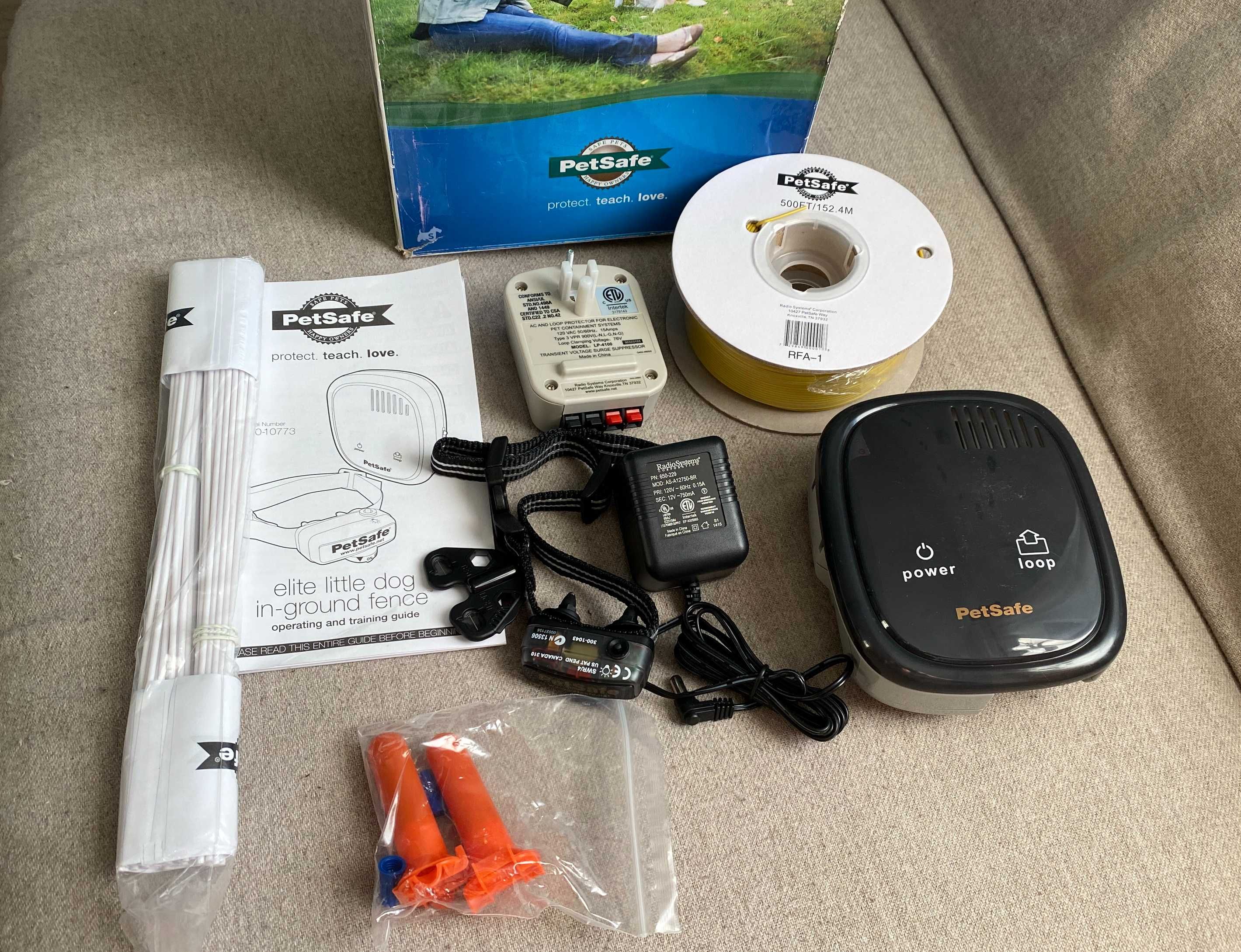 Gard PetSafe Elite Little Dog caini pisici corectie sunet si impulsuri