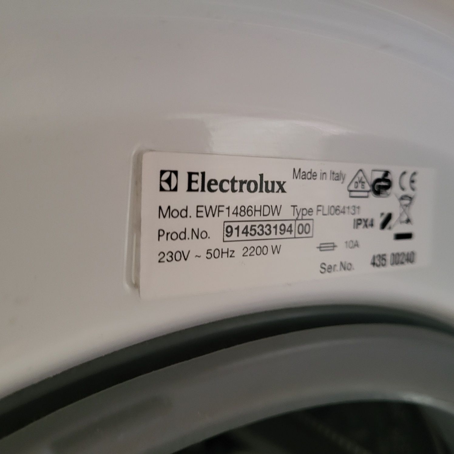 Mașină de spălat Electrolux 8kg