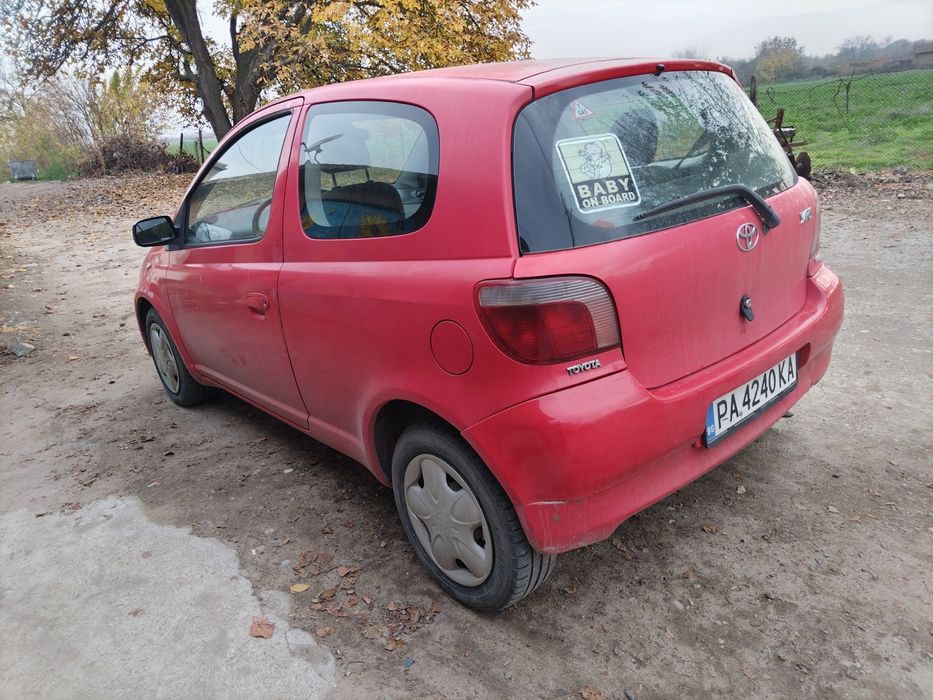 Toyota Yaris 1.0 газ