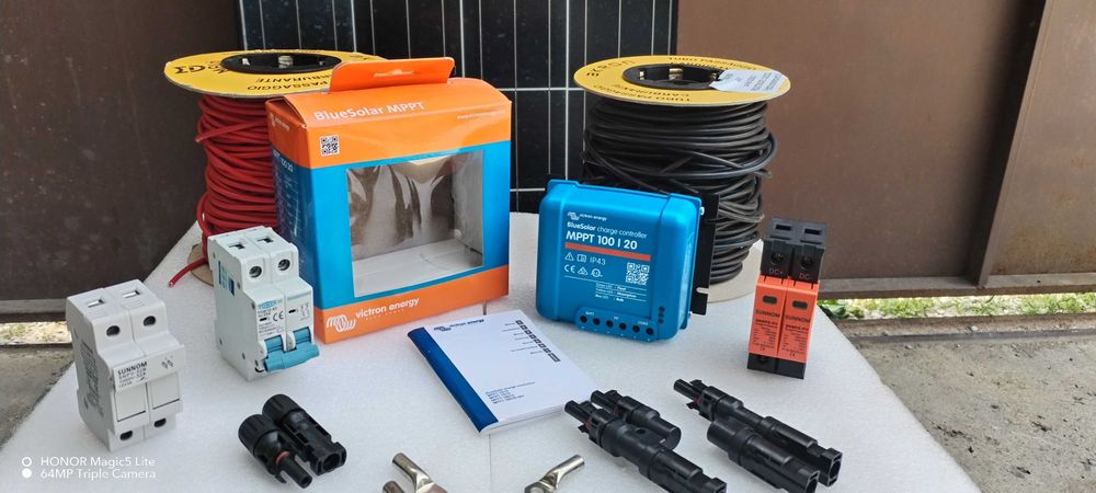 ПРОМО!!! MPPT контролер VICTRON+Соларен панел и мн. др. предложения.