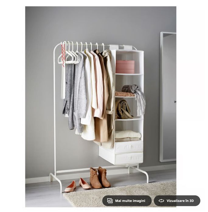 Suport umerașe MULIG IKEA