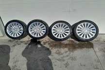 Jante aliaj cu anvelope 17 - set 225 / 45 R17 Audi A4 B7 [2004 - 2008