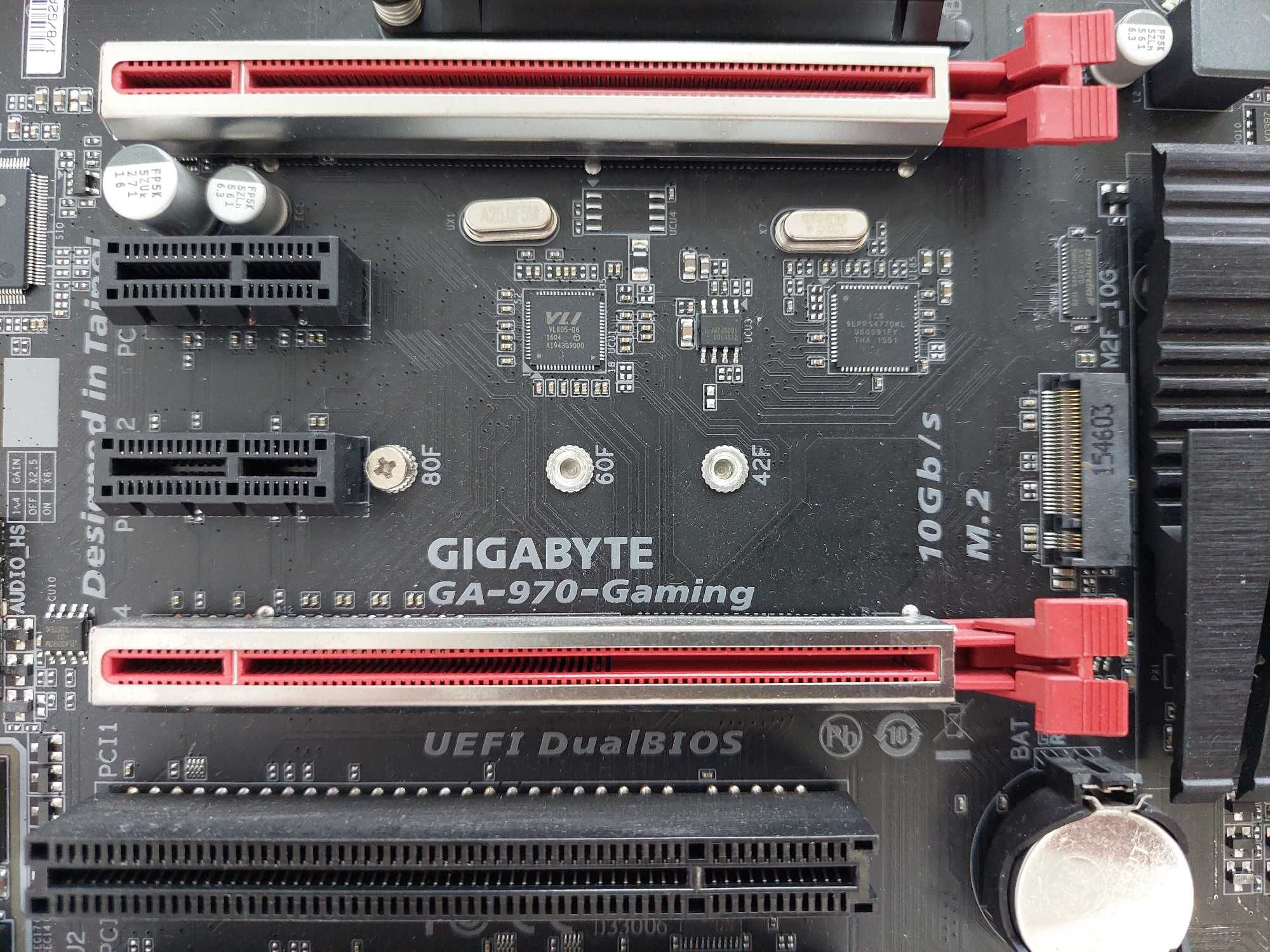 Продавам дънна платка GigaByte GA-970-Gaming с процесор AMD FX-6350