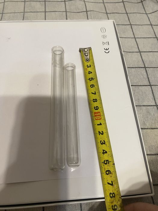 пробирки 12см и 15 см