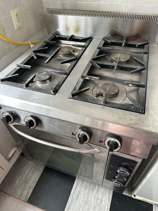 Плита газ духовкасымен сатылады