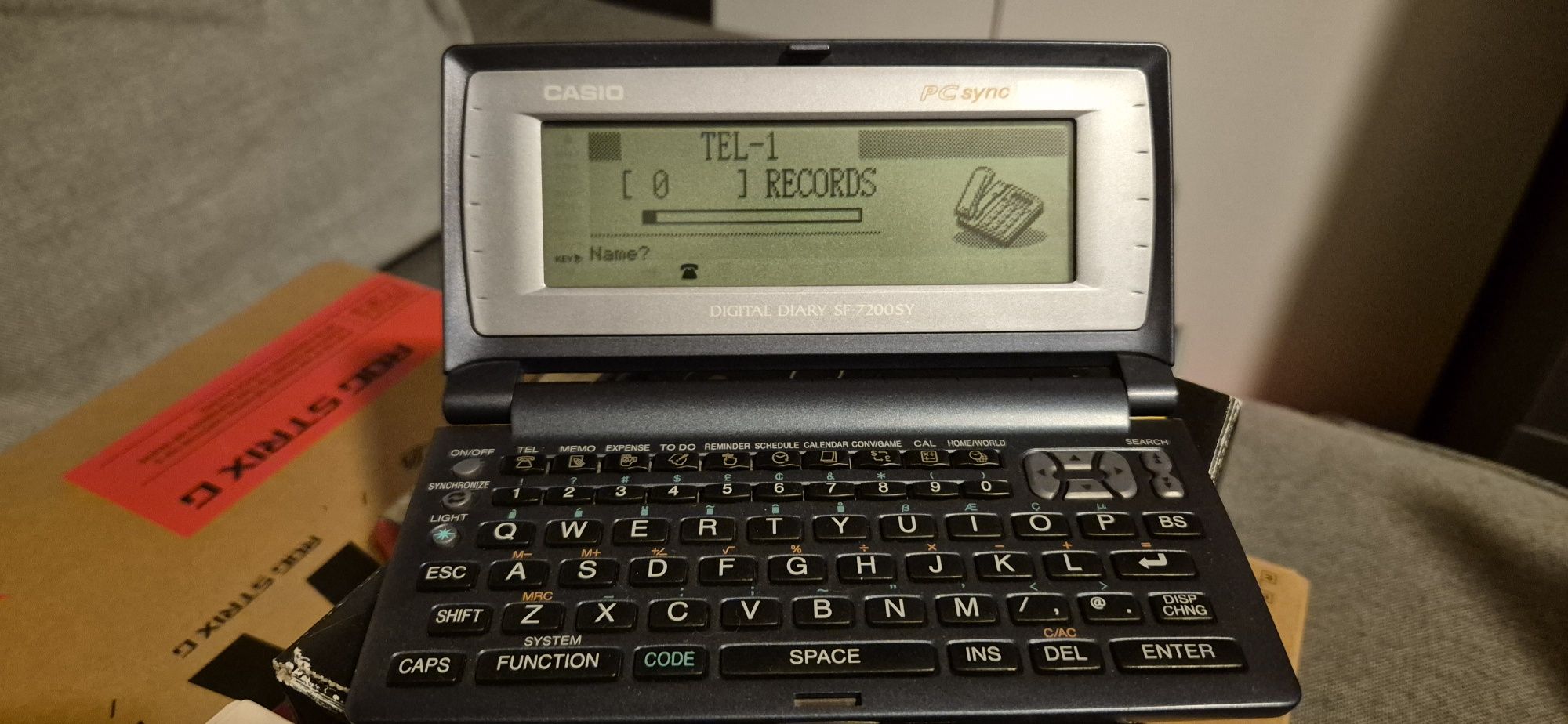 Casio Digital Diary SF-7200SY impecabil