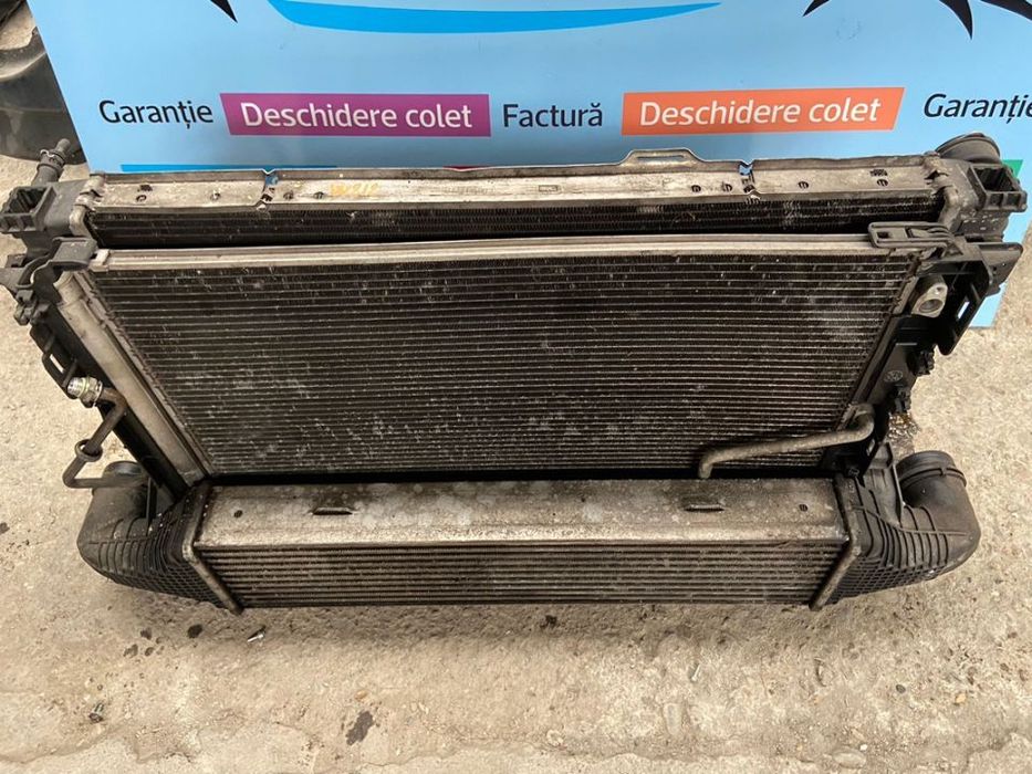 Radiator apa clima intercooler e.class w212 cls w218 3.0 CDI 2012 1400 ron setul