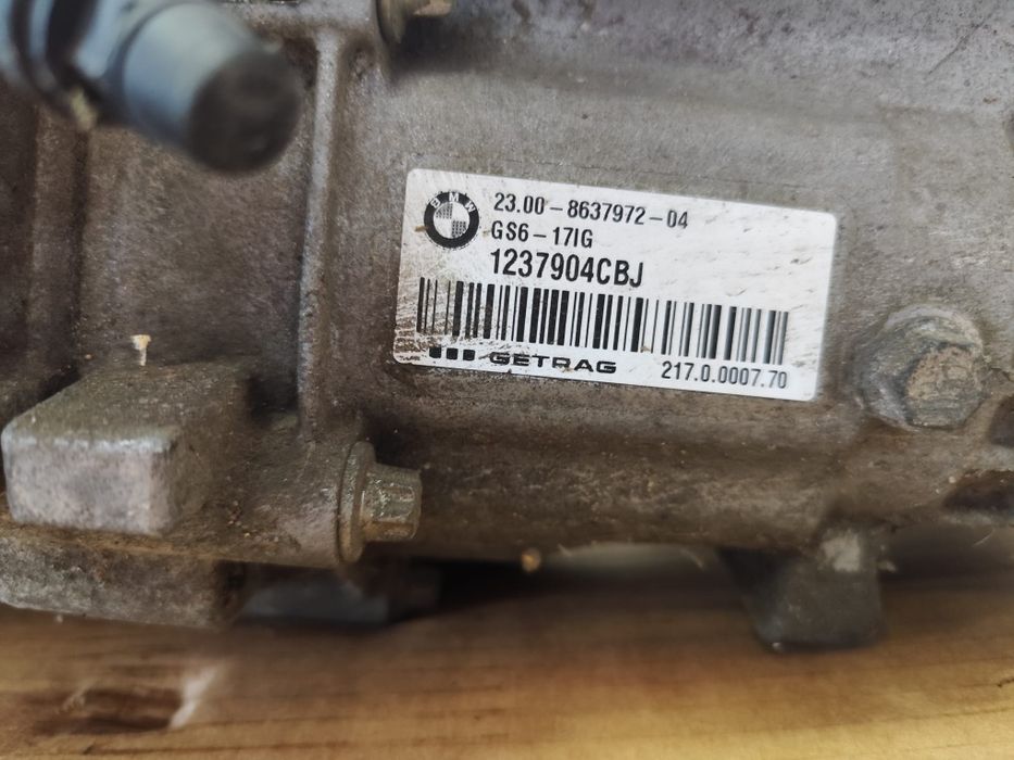 Cutie de Viteze Manuală BMW GS6-17IG (6 Trepte) - Motoare 1.6D/2.0D