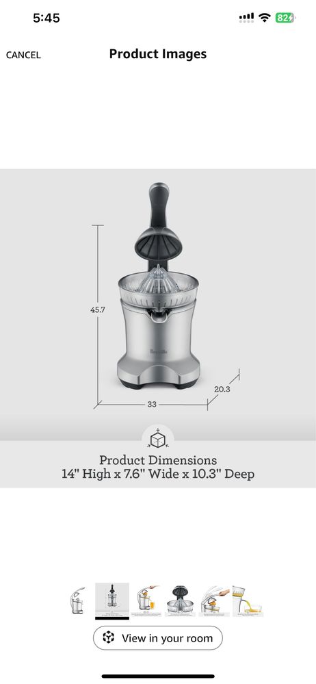 соковыжималка цитрус Breville
