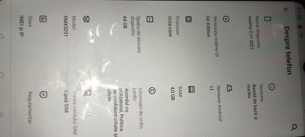 Telefon Realme C11 2021