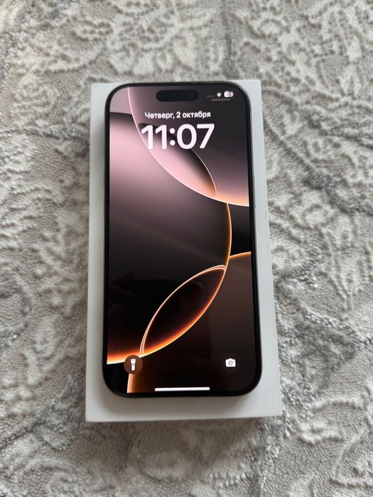 iphone 16 pro 256gb 100% 51 цикл обмен