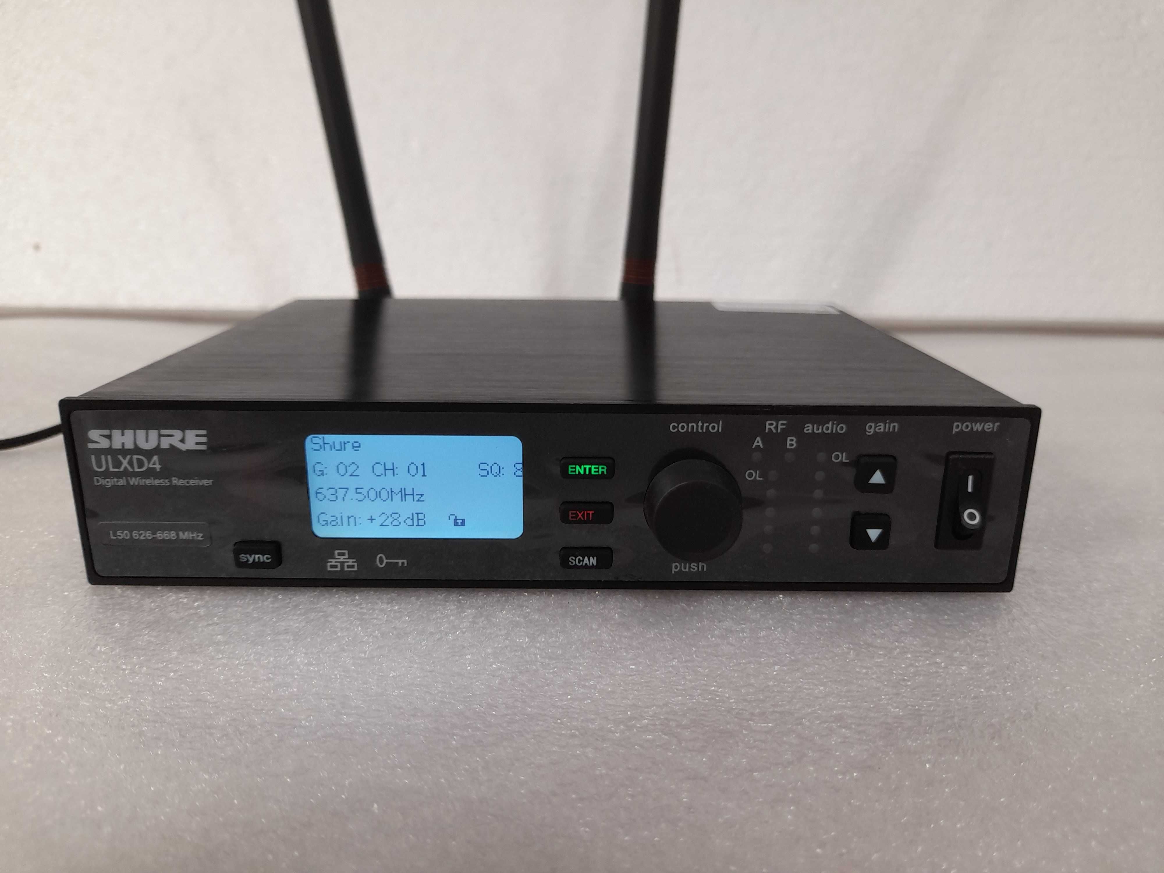 Професионален микрофон SHURE ULXD24/B58 - внос USA (Made in Mexico)