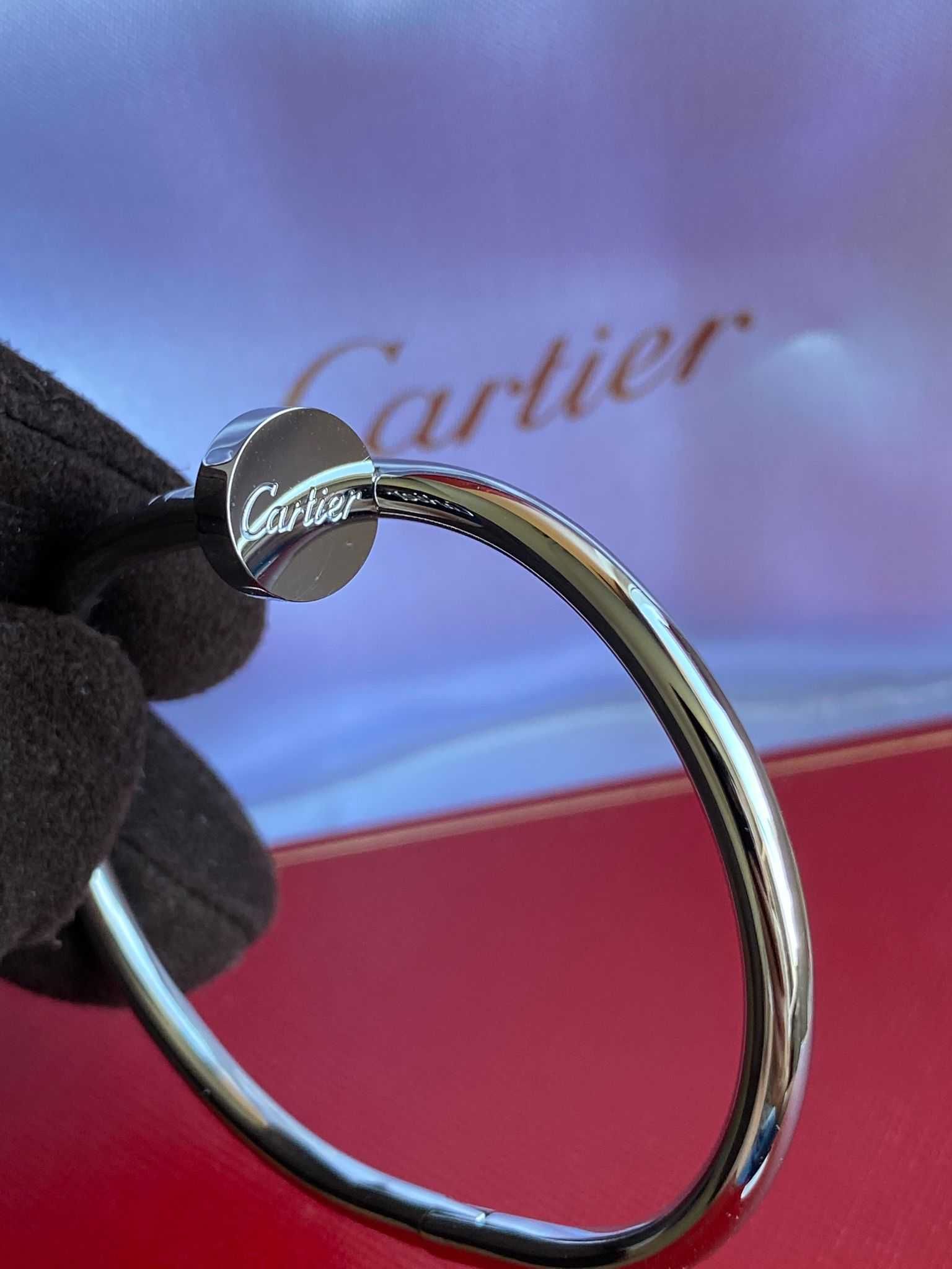 Cartier Juste un Clou Bracelet 16 White Gold 750