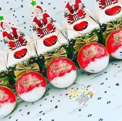 Коледни топки със снимка, надпис и декорация