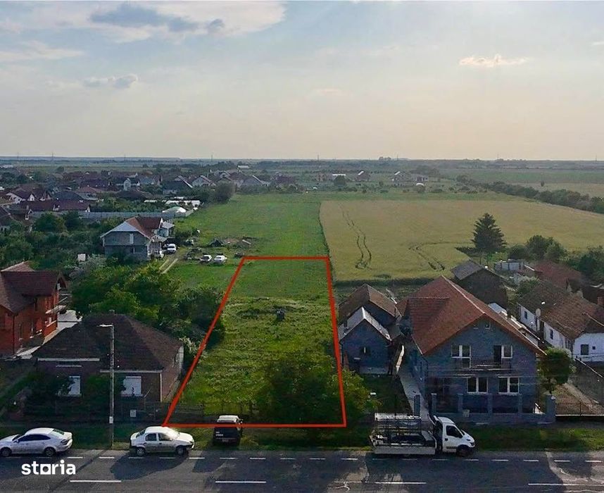 Teren intravilan zona str. Lucian Blaga (cu utilități și autorizație)