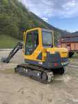 Excavator volvo ec55b 202