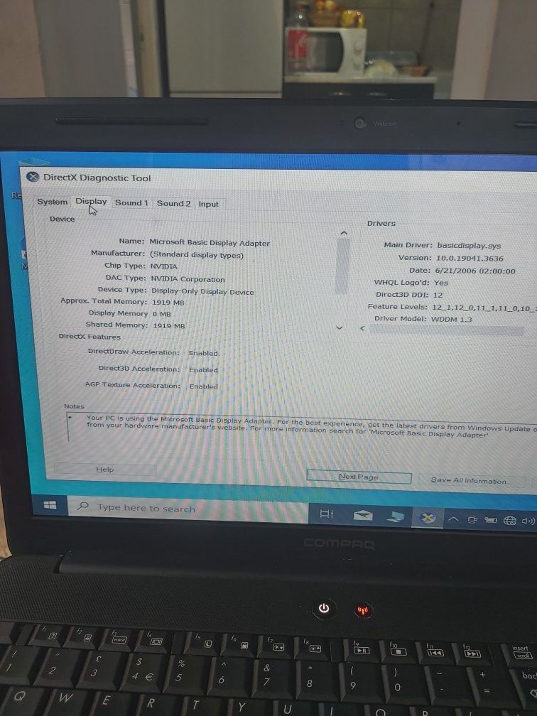 Laptop Compaq Presario CQ60