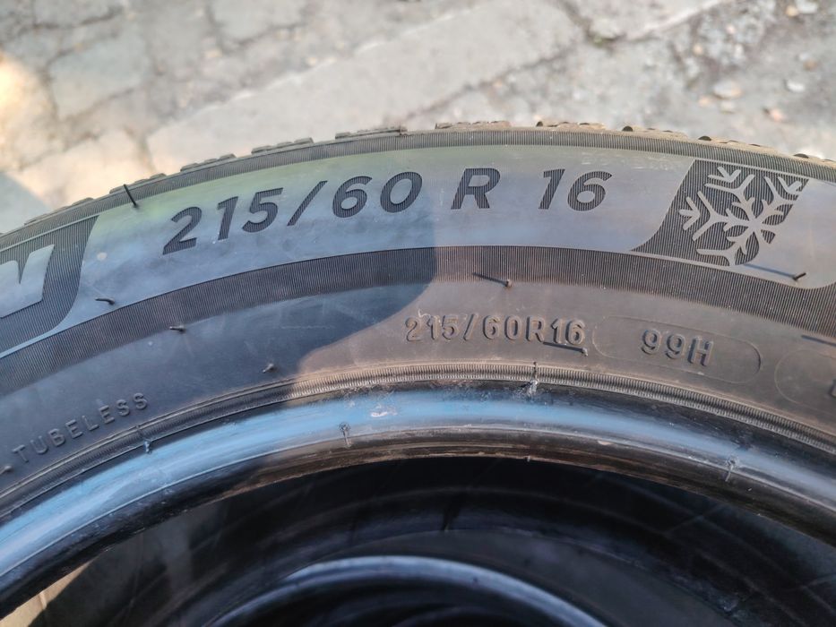 Anvelope MS iarna 215 60 16 Michelin 2020 6.5mm