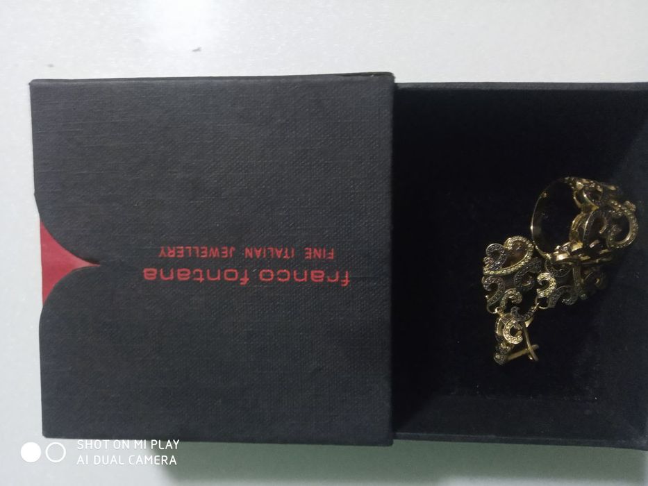 Золотой комплект Franco Fontana 19,2грамм