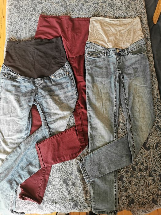 Лот дънки за бременни 36/38