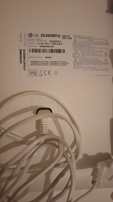 TV LG 32LK6200PLA perfect funcțional 80CM