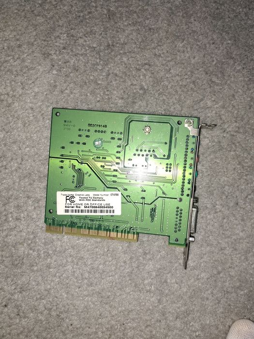 Sound Blaster Звукова карта CT4700