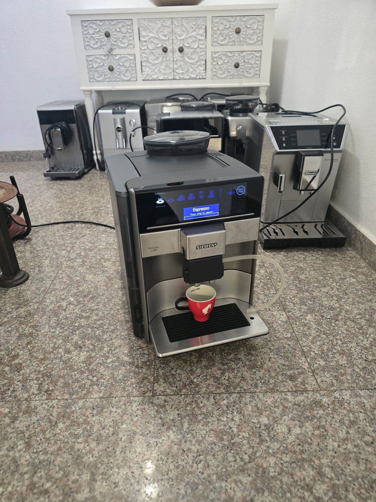 Кафемашина Siemens eq6 s500