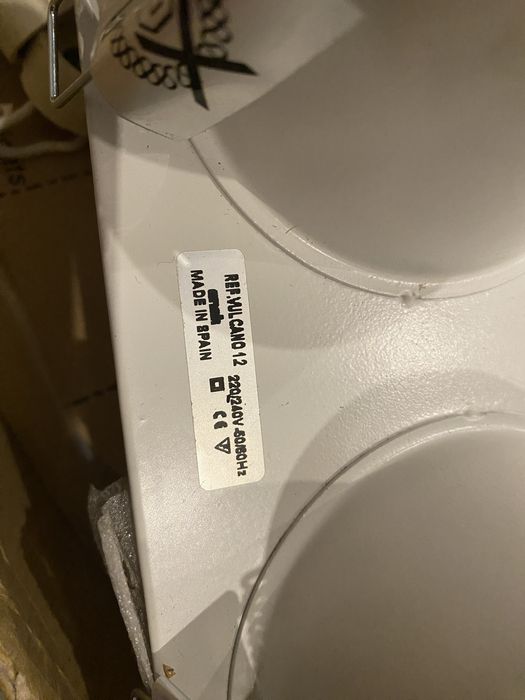 Aplica dubla alba Onok Vulcano GU10