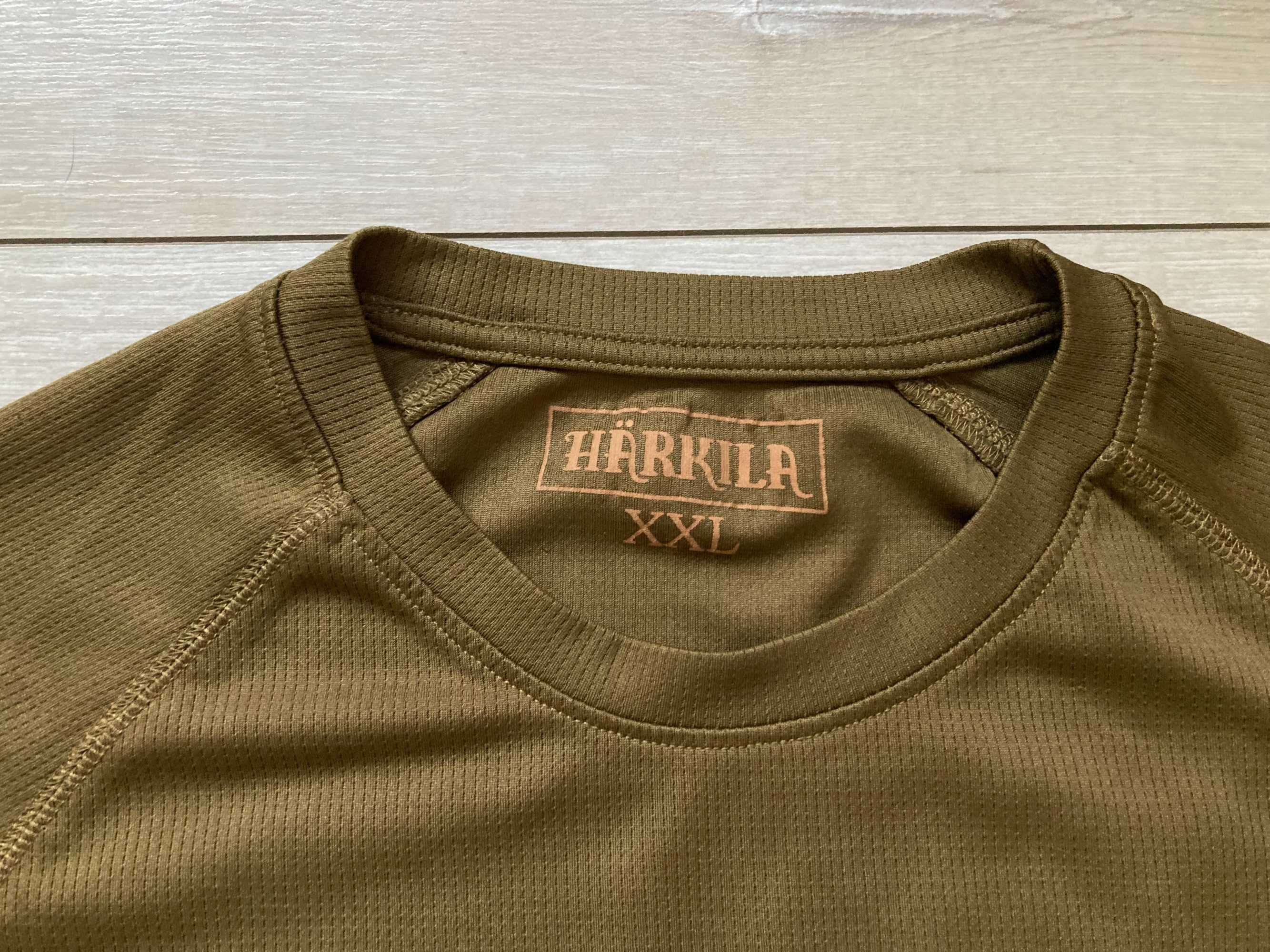 Харкила Harkila Herlet Tech Polygiene в цвят Light khaki тениска XXL