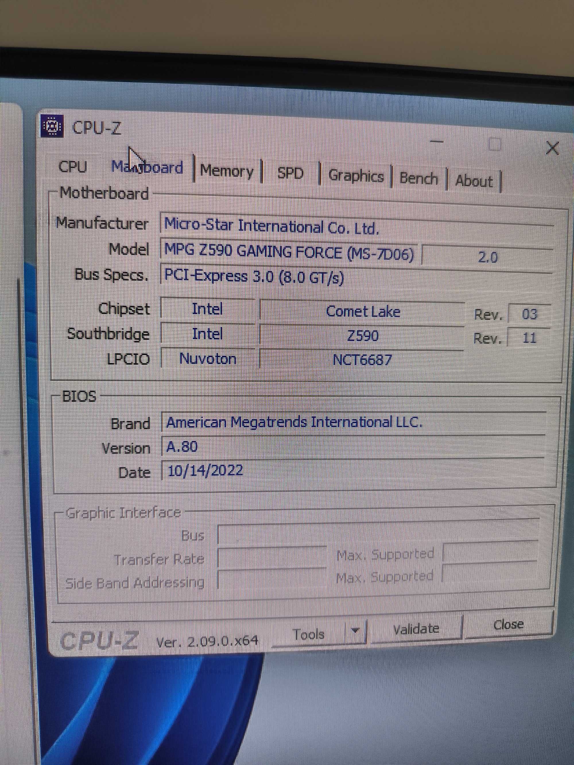 PC Gaming i5 10500 32GB RAM MSI Z590 2TB HDD 500GB SSD NVME 550W PSU