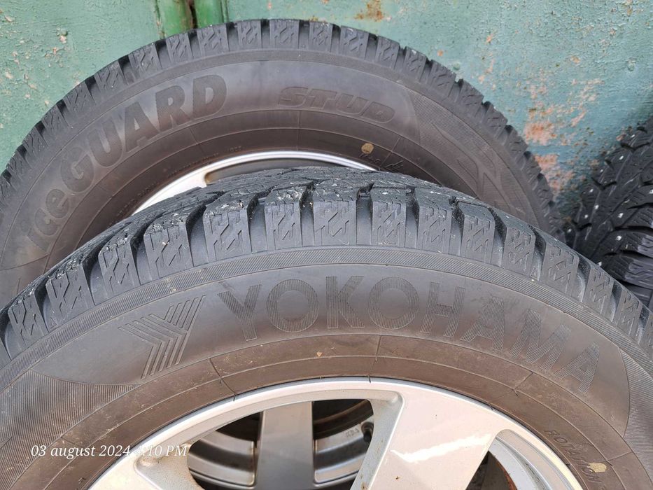 Roti jante de aluminiu Dacia Duster pe 17  cu anvelope de iarna
