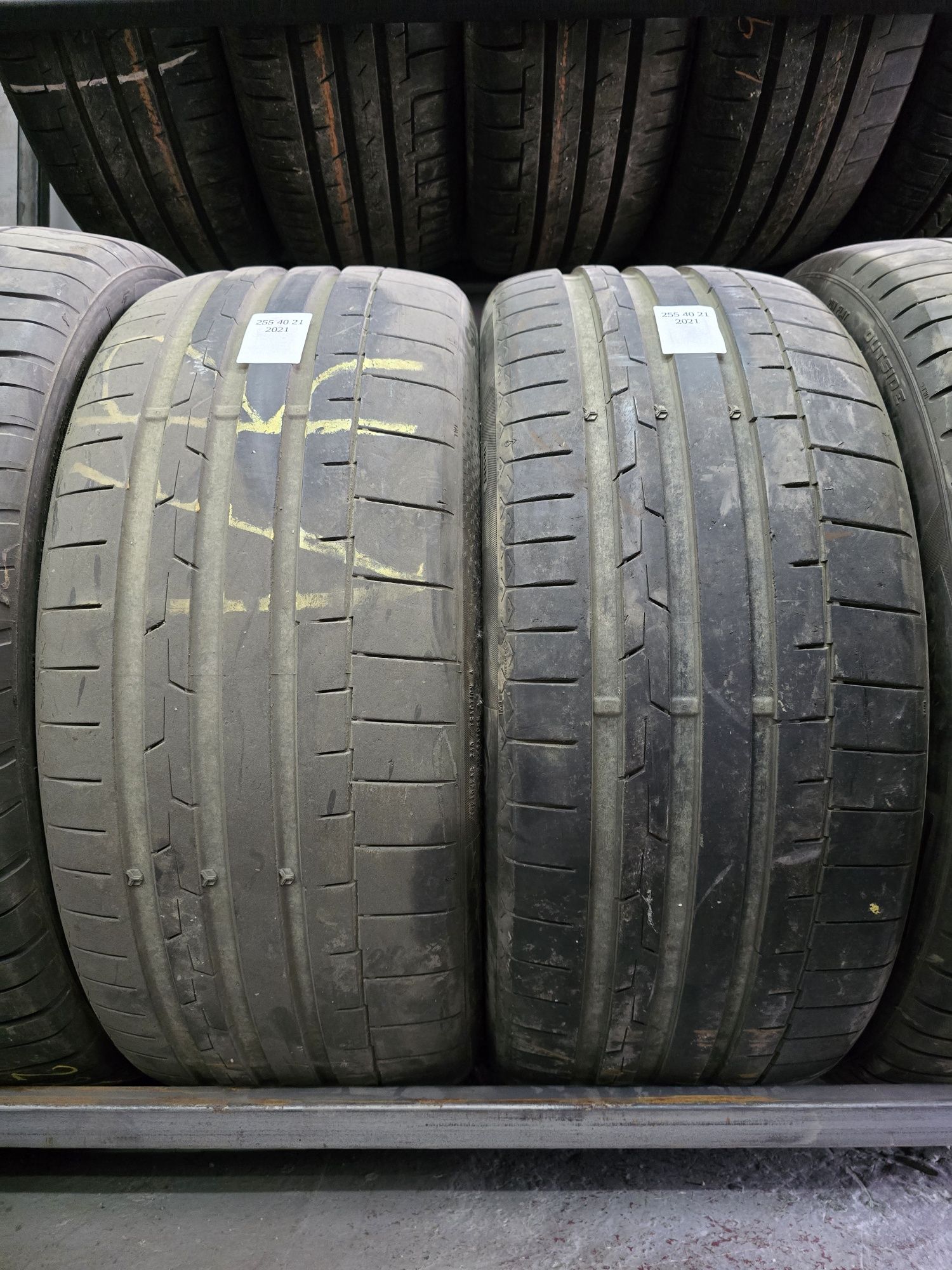 2x Anvelope 255/40/21 VARA CONTINENTAL 2021 Stare impecabila