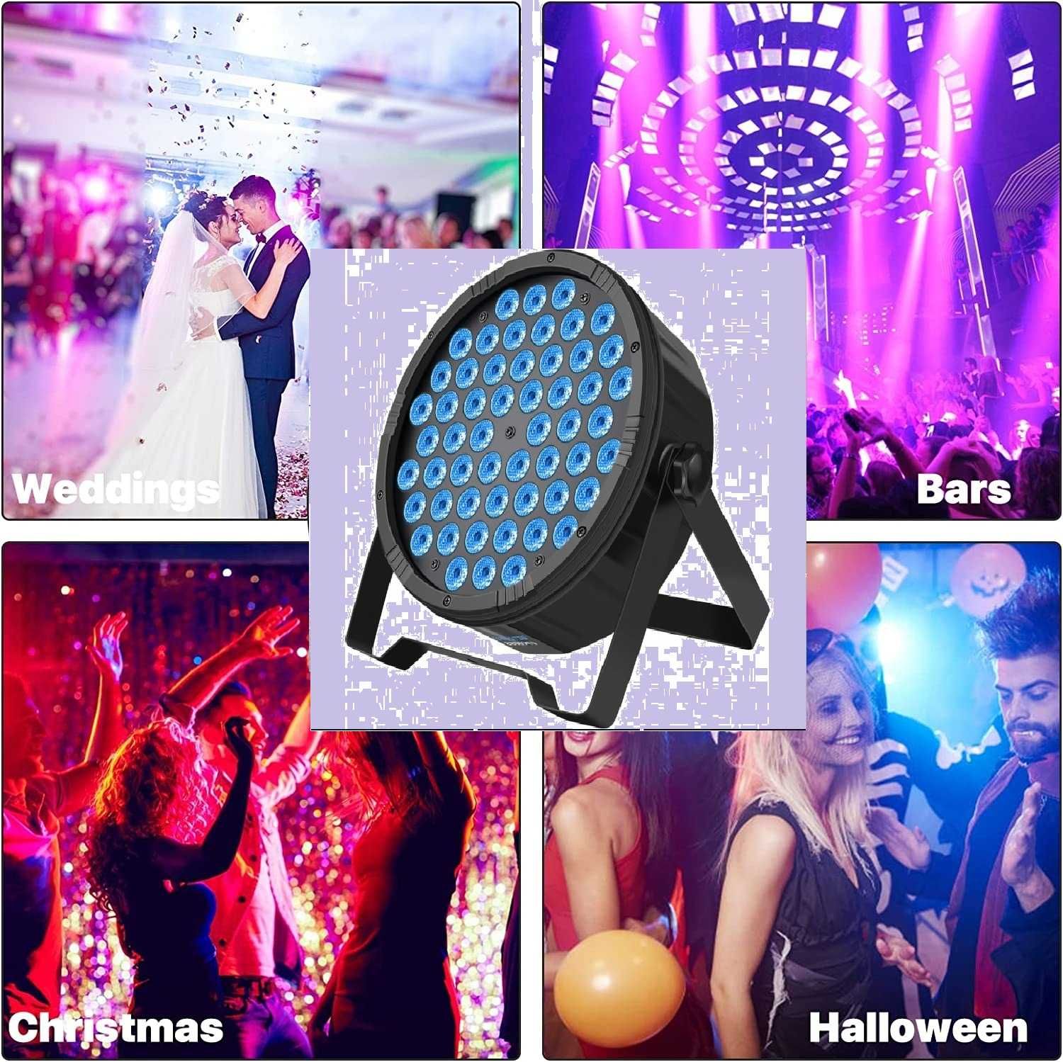 Proiector Disco Joc lumini 54 Led* Strobo/Flash/Arhitecturale/DJ/CLUB