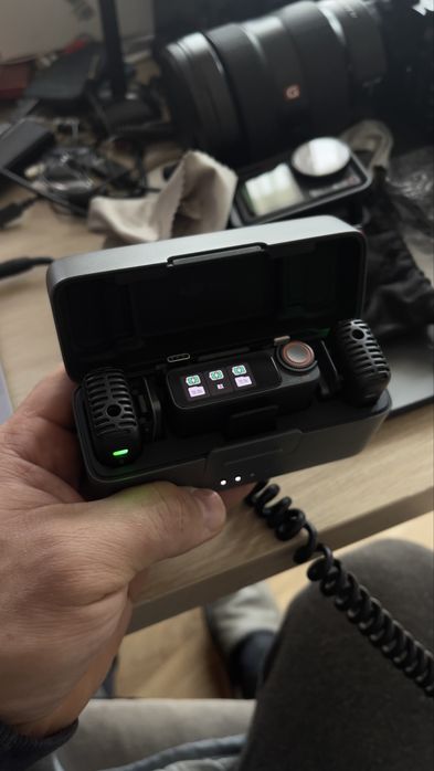 микрофон DJI Mic 2 (2 TX + 1 RX)  Възможен бартер