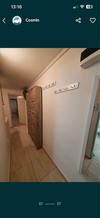 Proprietar,inchiriez apartament 2 camere,centrala,renovat!